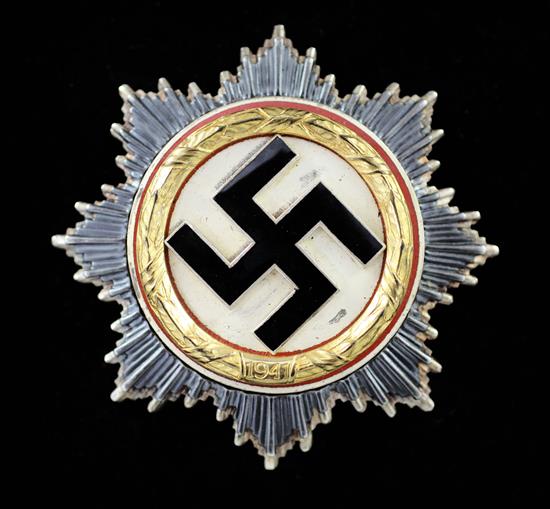 A Third Reich German cross,